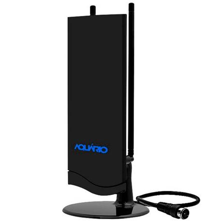 Antena Interna p/ TV VHF / FM / UHF / HDTV - DTV 4500 Aquário - Aquario Menor preço em Antena Interna p/ TV VHF / FM / UHF / HDTV - DTV 4500 Aquário - Aquario