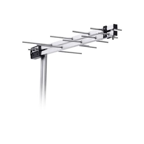 Antena log externa tv 2 em 1 - 8 elementos - Aquário é boa?