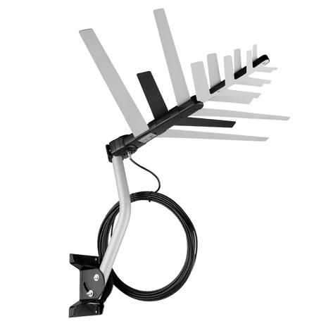 Antena Para Sinal Digital E Analógico Uhf Externa Dtv-2000 Aquário Menor preço em Antena Para Sinal Digital E Analógico Uhf Externa Dtv-2000 Aquário