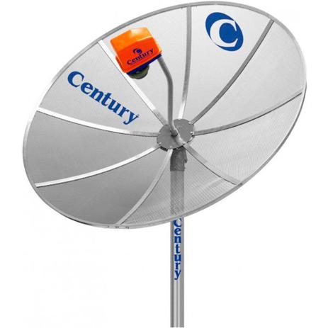 Antena Parabólica 1,70 cm ( Sem Receptor) - Century Menor preço em Antena Parabólica 1,70 cm ( Sem Receptor) - Century