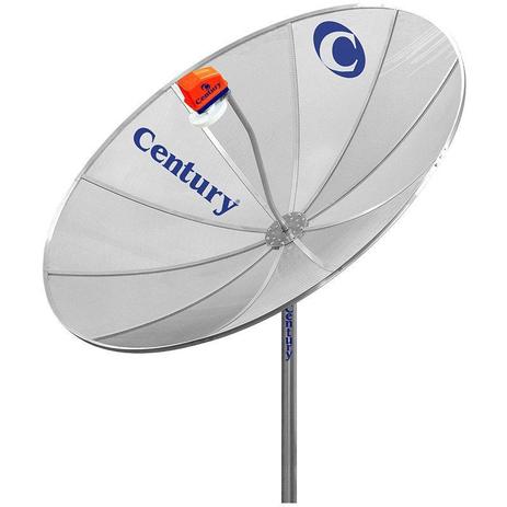 Antena Parabólica 1,90 cm (Sem Receptor) - Century Menor preço em Antena Parabólica 1,90 cm (Sem Receptor) - Century