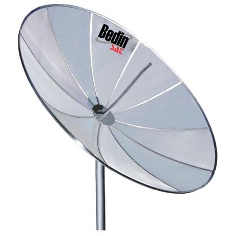 Antena Parabólica De Tv 1,90m 10 Telas FP190 Bedin Sat Menor preço em Antena Parabólica De Tv 1,90m 10 Telas FP190 Bedin Sat