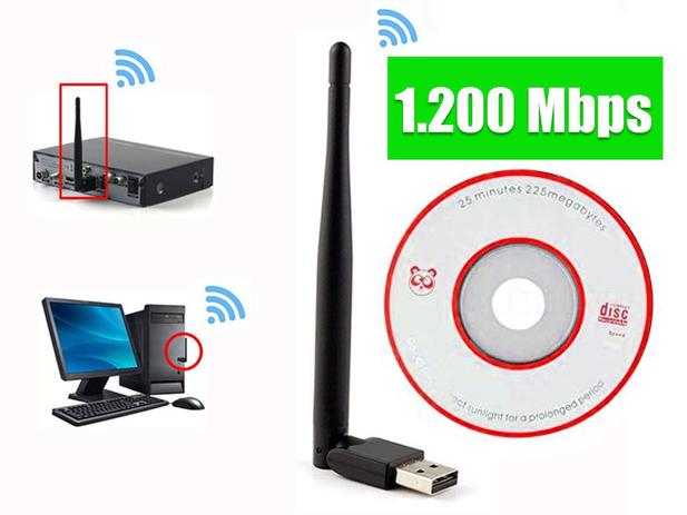 Antena Receptor Wi-fi Wifi 1200mbp Adaptador Wireless Adaptador Usb Wifi Sem Fio Notebook Pc Menor preço em Antena Receptor Wi-fi Wifi 1200mbp Adaptador Wireless Adaptador Usb Wifi Sem Fio Notebook Pc