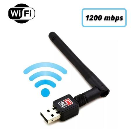 Antena Receptor Wi-fi Wireless Computador Adaptador 1200mbps - Prospecta Deals Menor preço em Antena Receptor Wi-fi Wireless Computador Adaptador 1200mbps - Prospecta Deals