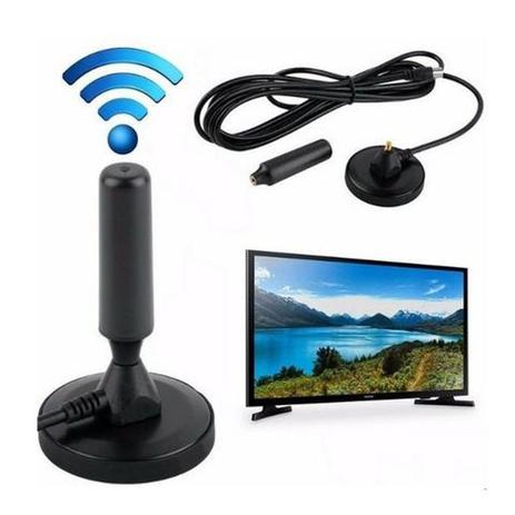 Antena Tv Digital Interna Externa Hdtv Uhf Rpc Antena Interna