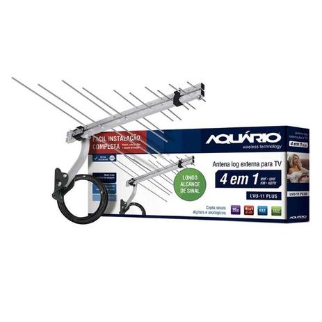 Antena Tv Externa Aquario Lvu-11 Plus Dig/vhf/uh é boa?