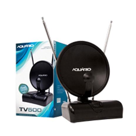 Antena TV Interna Aquário TV-500 3 Em 1 VHF UHF HDTV FM Menor preço em Antena TV Interna Aquário TV-500 3 Em 1 VHF UHF HDTV FM