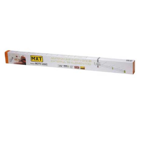 Antena Uhf/hdtv 20db, Externa 18 Elementos Mxt Mdtv-200c é boa?