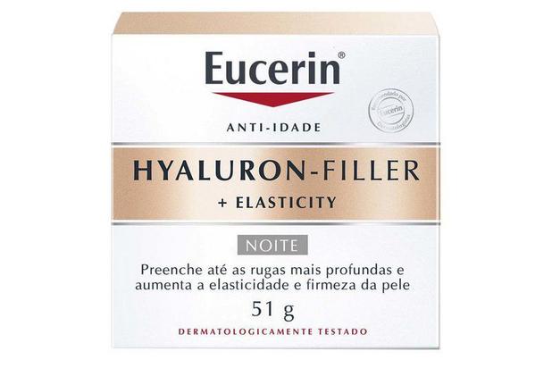 Anti Idade Eucerin Hyaluron Filler + Elasticity Noite - 51g é boa?