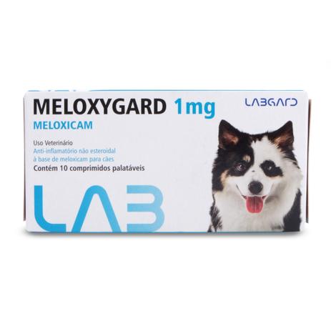 Anti-Inflamatório Meloxygard Labgard 1mg para Cães c/ 10 Comprimidos Menor preço em Anti-Inflamatório Meloxygard Labgard 1mg para Cães c/ 10 Comprimidos
