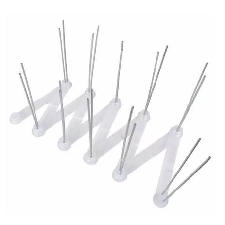 Anti Pombos Espiculas Metal Metro Kit 10 metros + Silicone - Multicap Anti Pombos Menor preço em Anti Pombos Espiculas Metal Metro Kit 10 metros + Silicone - Multicap Anti Pombos