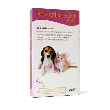 Menor preço em Anti Pulgas e Revolution Filhote Cães e gatos 1 Pipeta - Zoetis