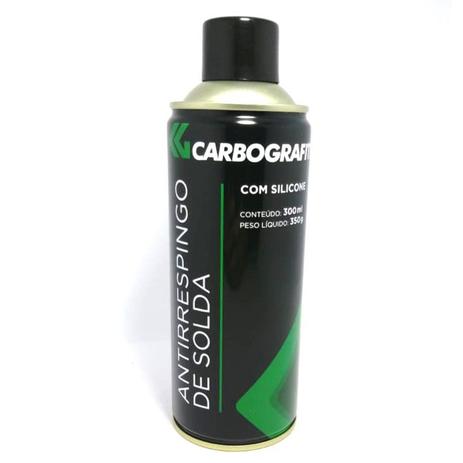 Anti Respingo em Spray Aerossol Com Silicone - 300mL - CARBOGRAFITE Menor preço em Anti Respingo em Spray Aerossol Com Silicone - 300mL - CARBOGRAFITE