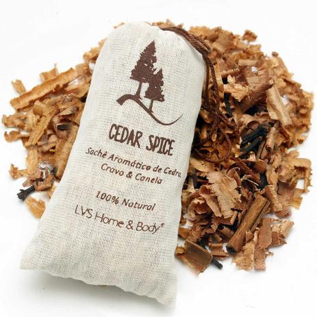 Anti-Traças Sachê Aromático Cedro, Cravo E Canela un - Lvs home body Menor preço em Anti-Traças Sachê Aromático Cedro, Cravo E Canela un - Lvs home body
