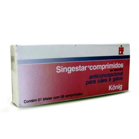 Anticoncepcional Konig Singestar 8 Comprimidos para Cães e Gatos Menor preço em Anticoncepcional Konig Singestar 8 Comprimidos para Cães e Gatos