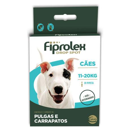 Antipulgas E Carrapatos Ceva Fiprolex Drop Spot De 1,34 Ml Para Cães De 11 A 20 Kg Menor preço em Antipulgas E Carrapatos Ceva Fiprolex Drop Spot De 1,34 Ml Para Cães De 11 A 20 Kg