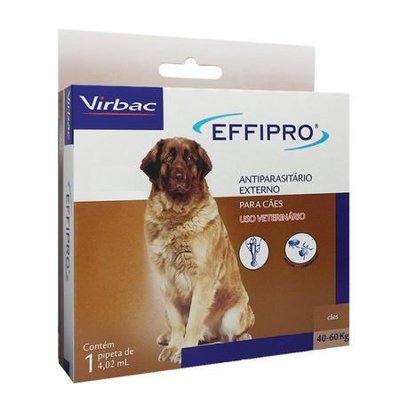 Menor preço em Antipulgas e Carrapatos Virbac Effipro Pipeta  Para Cães 40 à 60kg