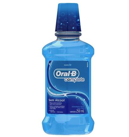 Antisséptico Bucal Complete Menta 250ml - Oral-B - Oral b Menor preço em Antisséptico Bucal Complete Menta 250ml - Oral-B - Oral b
