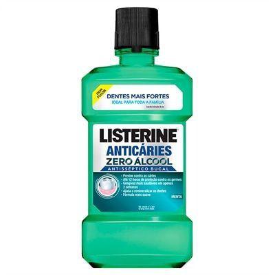 Antisséptico Bucal Listerine Anticáries Zero Álcool 250ml - Johnson e johnson brasil Menor preço em Antisséptico Bucal Listerine Anticáries Zero Álcool 250ml - Johnson e johnson brasil