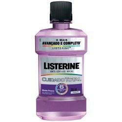 Antisséptico Bucal Listerine Cuidado Total 250ml Menor preço em Antisséptico Bucal Listerine Cuidado Total 250ml