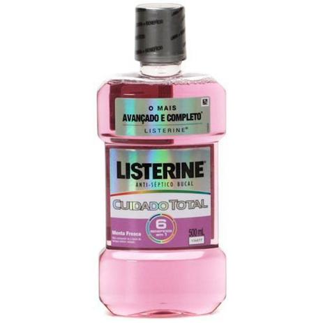 Antisséptico Bucal Listerine Cuidado Total 500ml - Johnson johnson Menor preço em Antisséptico Bucal Listerine Cuidado Total 500ml - Johnson johnson