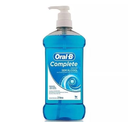 Antisséptico E Enxaguante Bucal 2 Lts Sem Alcool - Oral-B Menor preço em Antisséptico E Enxaguante Bucal 2 Lts Sem Alcool - Oral-B