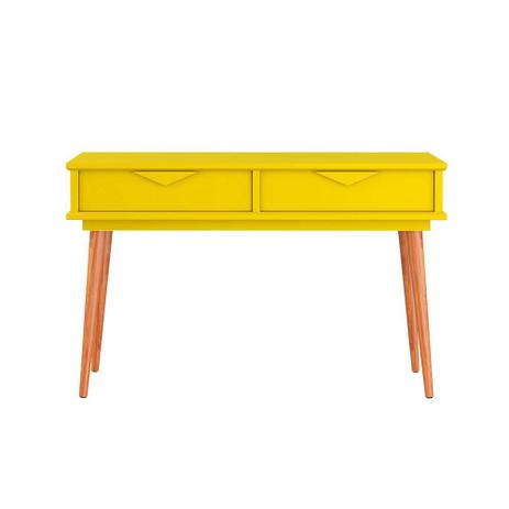 Aparador 2 Gavetas Pés Palito Amarelo - Wood Prime PA 6014 - Wood prime - pa Menor preço em Aparador 2 Gavetas Pés Palito Amarelo - Wood Prime PA 6014 - Wood prime - pa