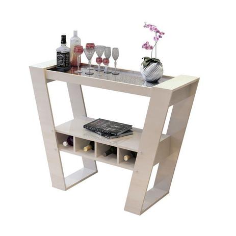 Aparador Bar Com Adega Classic Off White- Dj Móveis é ruim? Aparador Bar Com Adega Classic Off White- Dj Móveis é boa?