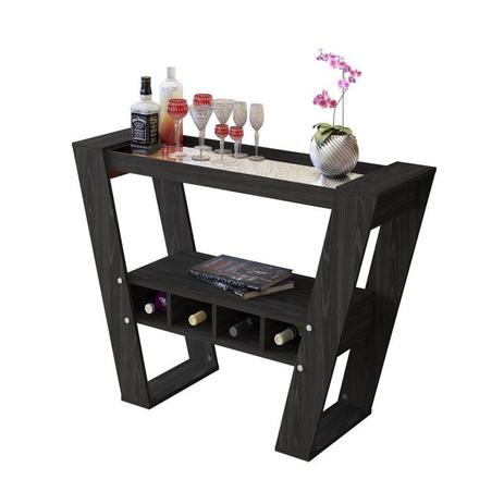 Aparador Bar Com Adega Classic Preto Ébano- Dj Móveis é ruim? Aparador Bar Com Adega Classic Preto Ébano- Dj Móveis é boa?