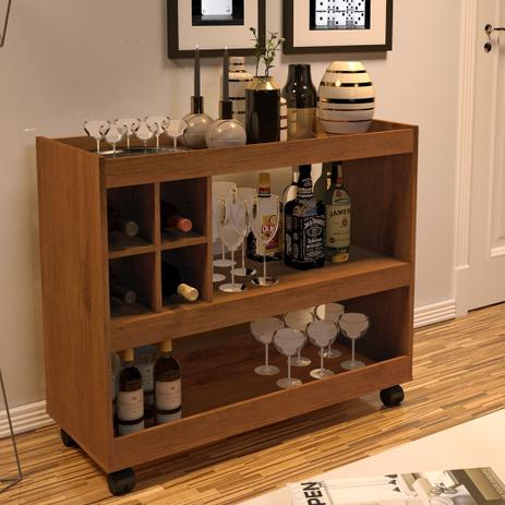 Aparador Bar Com Rodizios 4050 Cor Caramelo - Jb bechara é boa?