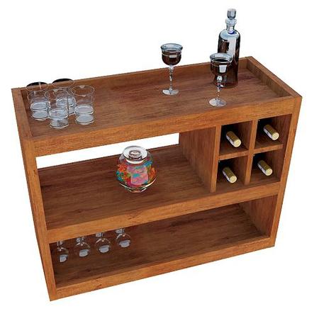 Aparador Bar JB 4050 Luxo Caramelo - JB Bechara é boa?