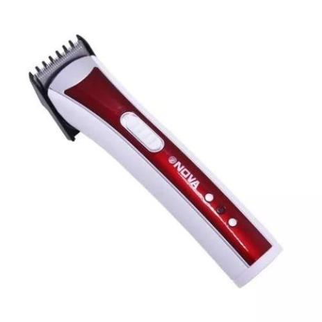Aparador Barbeador Elétrico Nhc-3780 Vermelho - Nova Menor preço em Aparador Barbeador Elétrico Nhc-3780 Vermelho - Nova