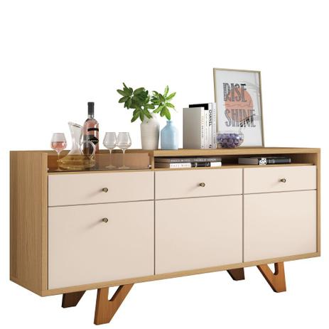 Aparador Buffet Bar Para Sala 02 Portas 02 Gavetas Valentim B01 Freijó Off White - Lyam Decor Menor preço em Aparador Buffet Bar Para Sala 02 Portas 02 Gavetas Valentim B01 Freijó Off White - Lyam Decor