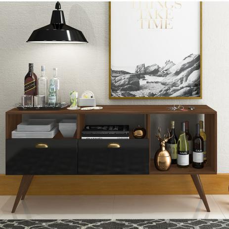 Aparador Buffet Barzinho Rack 2pts Pés Palito Vintage BR54 Estilare Menor preço em Aparador Buffet Barzinho Rack 2pts Pés Palito Vintage BR54 Estilare