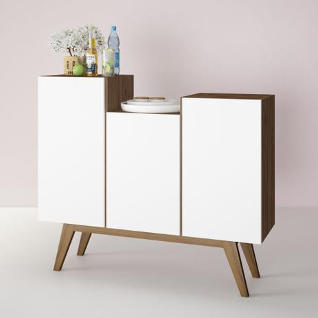Aparador Buffet Barzinho Rack 3pts Elegance BR86 Estilare Menor preço em Aparador Buffet Barzinho Rack 3pts Elegance BR86 Estilare