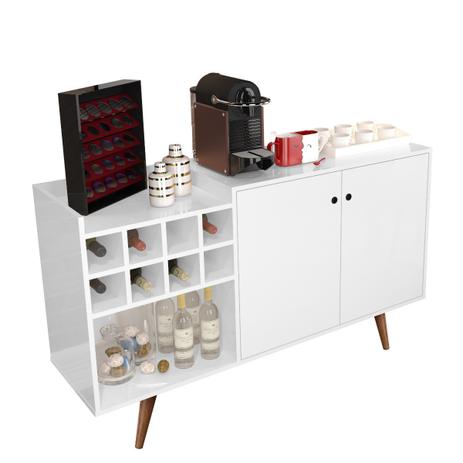 Aparador Buffet C/ Adega Out Retro- Branco - RPM LOJAS MOVEX - Rpm móveis Menor preço em Aparador Buffet C/ Adega Out Retro- Branco - RPM LOJAS MOVEX - Rpm móveis