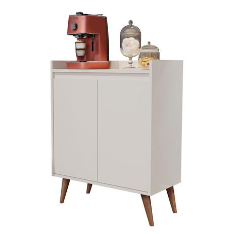 Aparador Buffet Cantinho Café Retrô 2 Portas Barthô Pés Pinus Off White - QUALITY MOVEIS é boa?