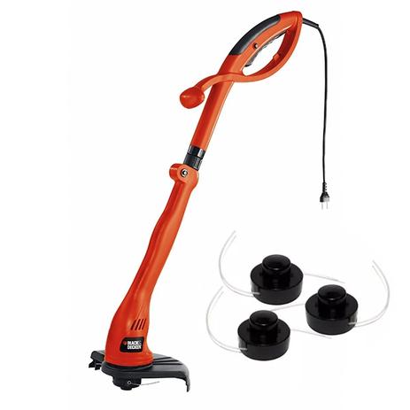 Aparador de Grama 9 500W GL300P - Black e Decker - Black+decker Menor preço em Aparador de Grama 9 500W GL300P - Black e Decker - Black+decker