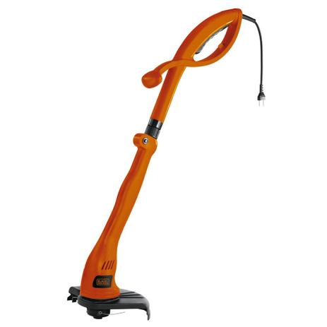 Aparador de grama elétrico 500 watts a fio de nylon - GL300P (220V) - Black + decker Menor preço em Aparador de grama elétrico 500 watts a fio de nylon - GL300P (220V) - Black + decker