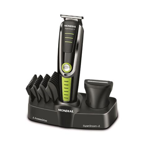 Aparador de Pelos Elétrico Mondial Super Groom 6 em 1 Bg04 - Bivolt é boa?