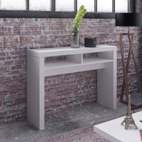 Aparador para Sala Vegas Branco com 2 Nichos - Artely Menor preço em Aparador para Sala Vegas Branco com 2 Nichos - Artely