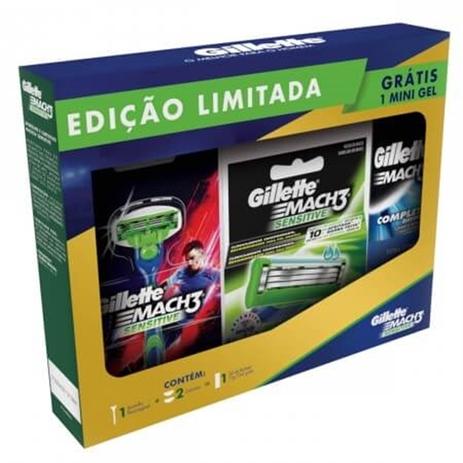 Aparelho barbear gillette mach3 + 2 cargas + mini gel 71g unit - Gillette mach 3 é ruim? Aparelho barbear gillette mach3 + 2 cargas + mini gel 71g unit - Gillette mach 3 é boa?