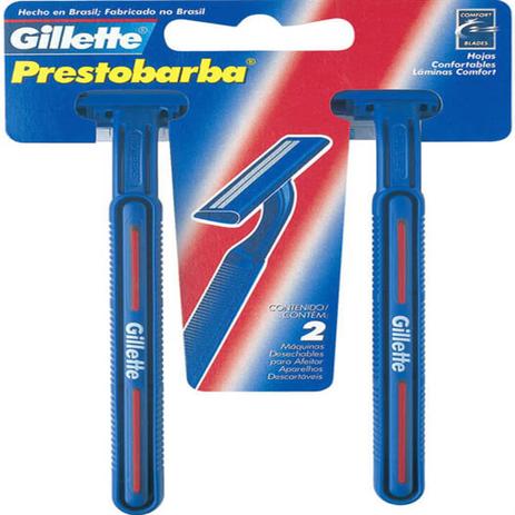 Aparelho barbear gillette prestobarba c/2 prestobarba - Sem marca Menor preço em Aparelho barbear gillette prestobarba c/2 prestobarba - Sem marca