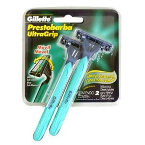 Aparelho barbear gillette prestobarba c/2 ultragrip3 fixo masc ct - Sem marca Menor preço em Aparelho barbear gillette prestobarba c/2 ultragrip3 fixo masc ct - Sem marca