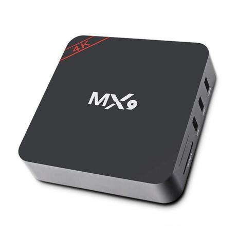 Aparelho Box MX9 Android 7.1 8gb HEVC h.265 com Mini Teclado Smart - Ott box mx9 Menor preço em Aparelho Box MX9 Android 7.1 8gb HEVC h.265 com Mini Teclado Smart - Ott box mx9
