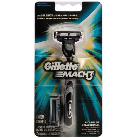 Aparelho de Barbear Gillette Mach-3 + 1 Carga Regular é ruim? Aparelho de Barbear Gillette Mach-3 + 1 Carga Regular é boa?
