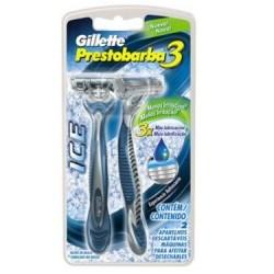 Aparelho de Barbear Gillette Prestobarba 3 Ice 2 Unidades Menor preço em Aparelho de Barbear Gillette Prestobarba 3 Ice 2 Unidades