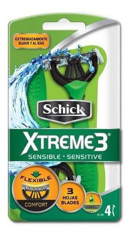 Aparelho De Barbear Schick Xtreme 3 Pele Sensível Kit 18 Unid Menor preço em Aparelho De Barbear Schick Xtreme 3 Pele Sensível Kit 18 Unid