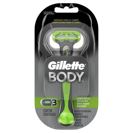 Aparelho de Depilação Gillette Body Menor preço em Aparelho de Depilação Gillette Body