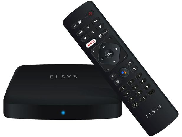 Aparelho de Streaming Elsys Box ETRI02 - 4K com Controle Remoto Menor preço em Aparelho de Streaming Elsys Box ETRI02 - 4K com Controle Remoto